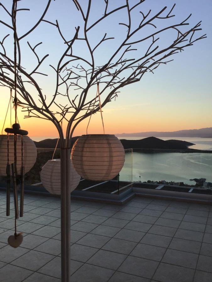 Villa Estee, Luxury Villa With Private Infinity Pool And Jacuzzi Elounda Eksteriør bilde