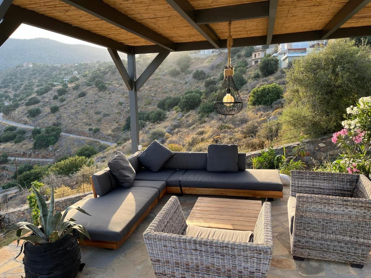 Villa Estee, Luxury Villa With Private Infinity Pool And Jacuzzi Elounda Eksteriør bilde