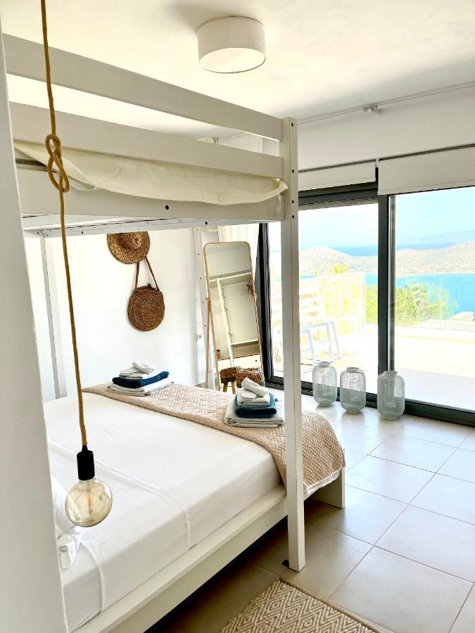 Villa Estee, Luxury Villa With Private Infinity Pool And Jacuzzi Elounda Eksteriør bilde
