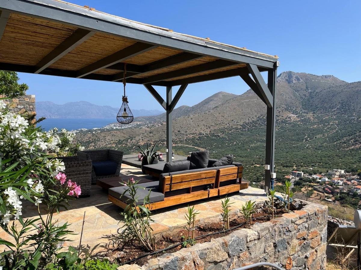 Villa Estee, Luxury Villa With Private Infinity Pool And Jacuzzi Elounda Eksteriør bilde