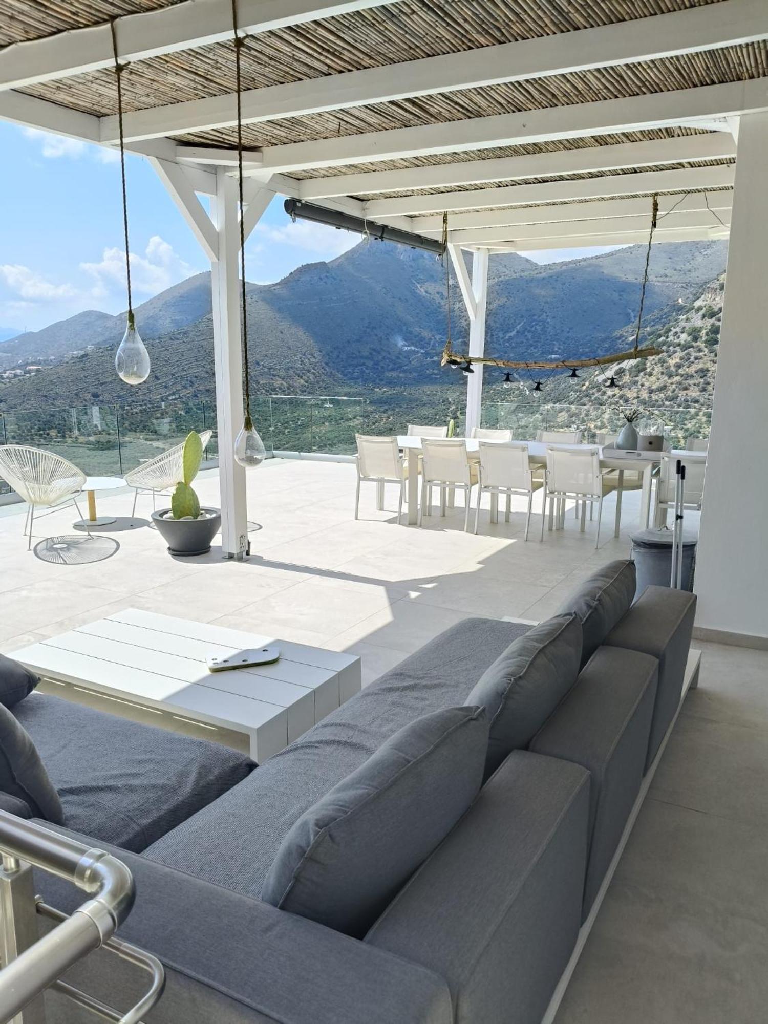 Villa Estee, Luxury Villa With Private Infinity Pool And Jacuzzi Elounda Eksteriør bilde