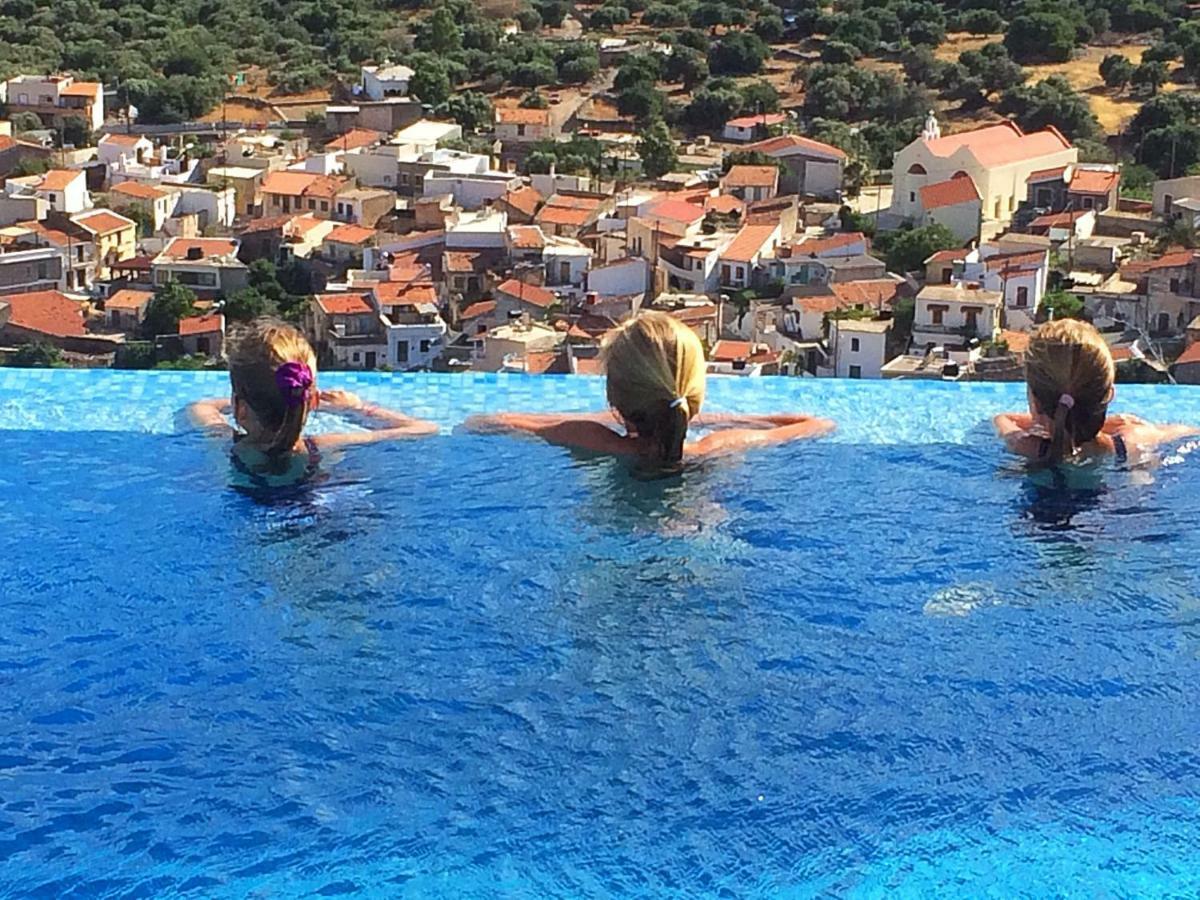 Villa Estee, Luxury Villa With Private Infinity Pool And Jacuzzi Elounda Eksteriør bilde