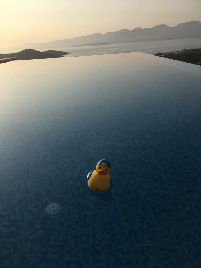 Villa Estee, Luxury Villa With Private Infinity Pool And Jacuzzi Elounda Eksteriør bilde