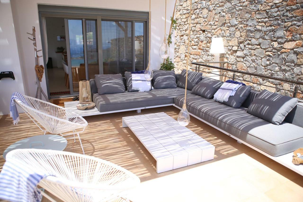 Villa Estee, Luxury Villa With Private Infinity Pool And Jacuzzi Elounda Eksteriør bilde