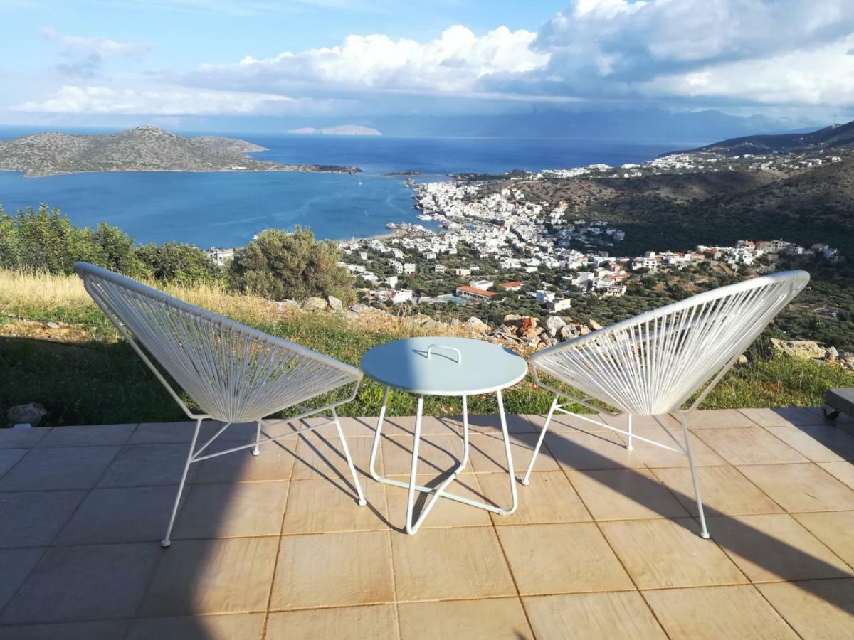 Villa Estee, Luxury Villa With Private Infinity Pool And Jacuzzi Elounda Eksteriør bilde