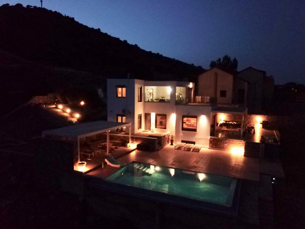 Villa Estee, Luxury Villa With Private Infinity Pool And Jacuzzi Elounda Eksteriør bilde